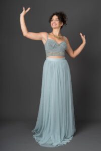 Top Theïa en macramé