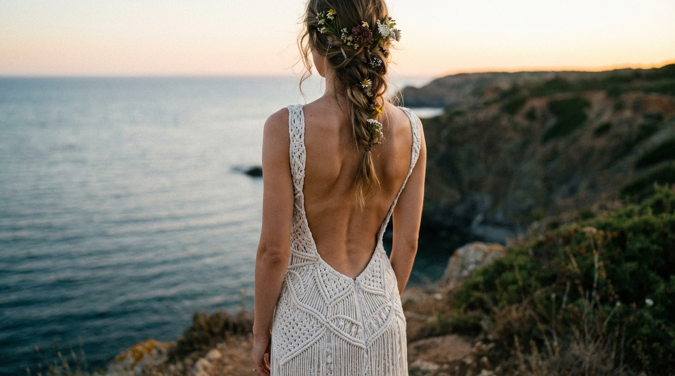 Robe de mariée macramé dos nu | Comment bien la choisir ?