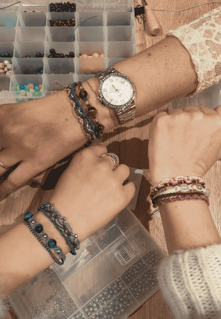 Atelier micro-macramé
