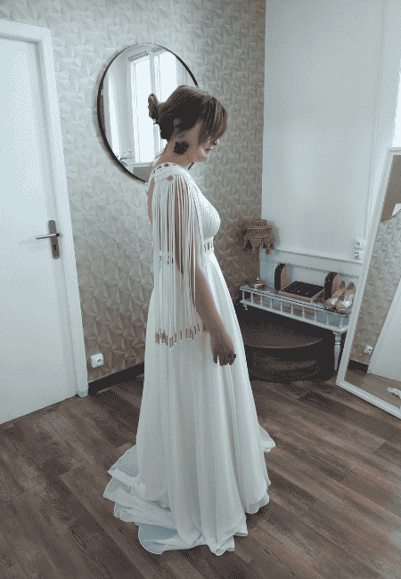 Essayage robe de mariée