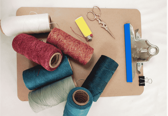 Atelier micro-macramé