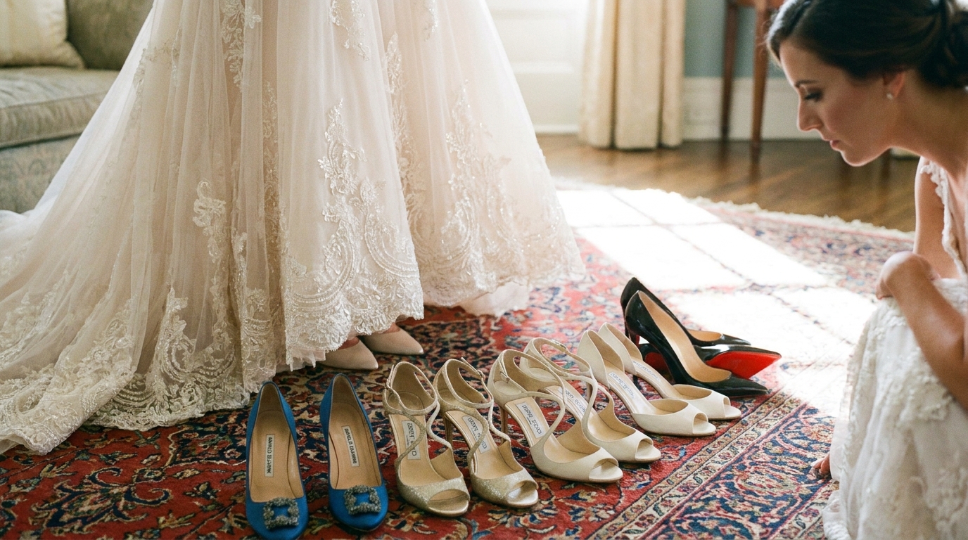 Chaussures mariée – Le guide pour votre robe de créateur